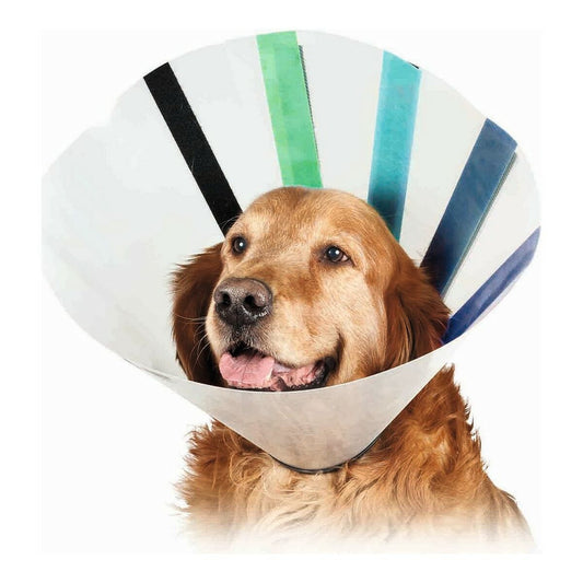Elizabethan Dog Collar KVP EZ Clear (18-25 cm)-0